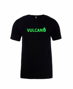 Helios B - Mens T-Shirt - Black/Green