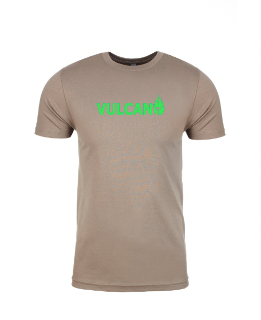 Helios B - Mens T-Shirt - Gray/Green