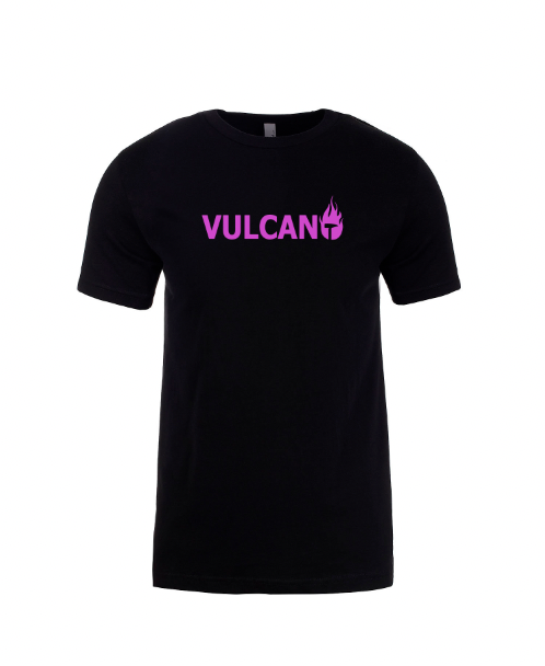 Helios B - Mens T-Shirt - Black/Pink