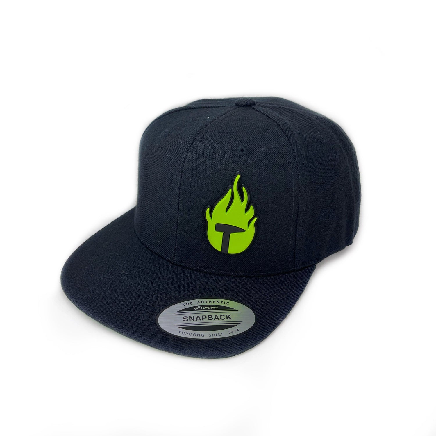 Eros Hat - Black/Neon Green