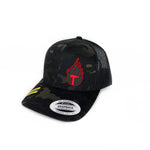 Eros Hat 2 - Black Camo/Red