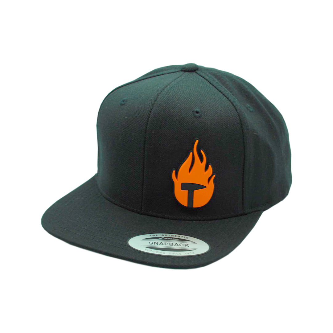 Eros Hat - Black/Orange