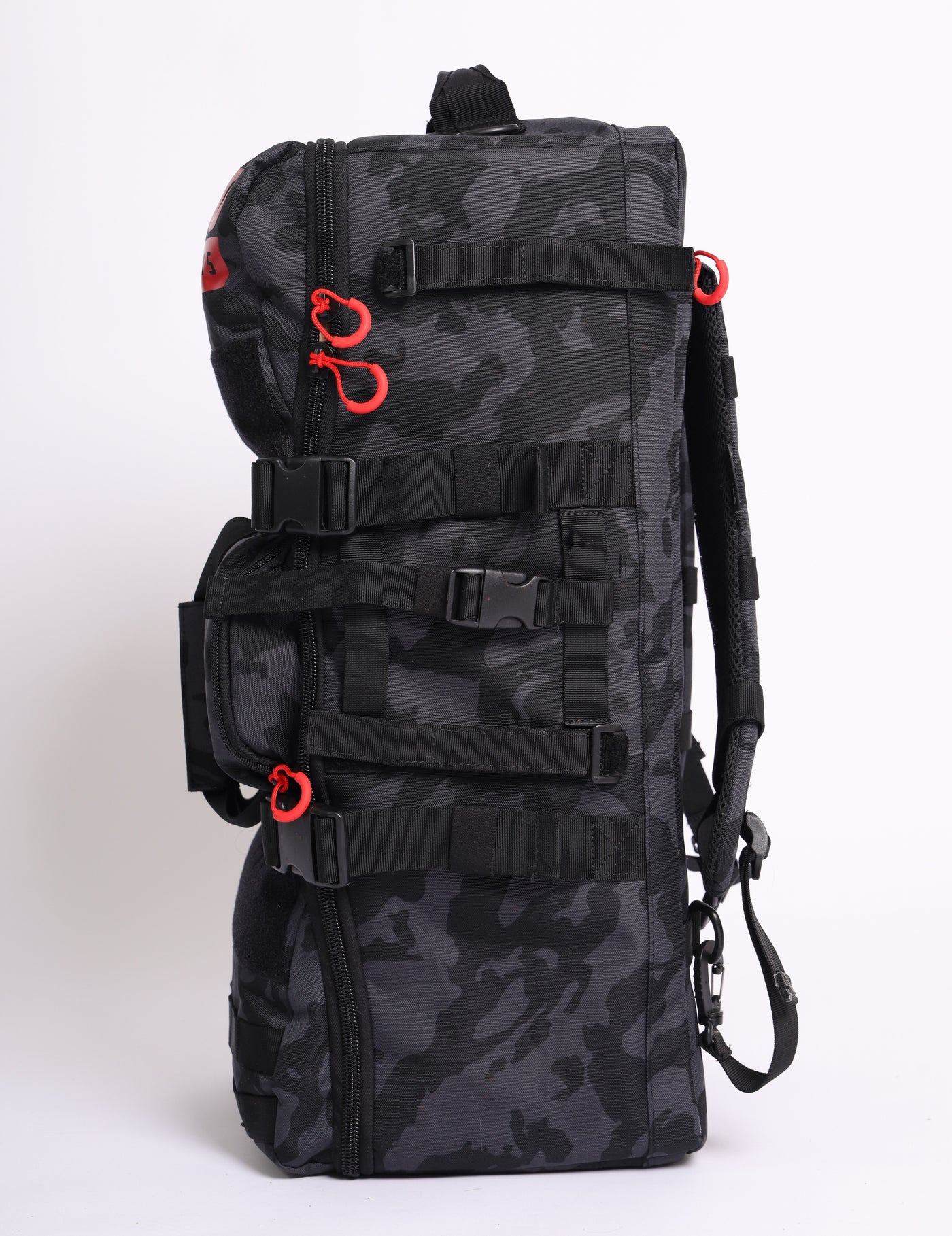 Fire 1.5 Backpack - Black Camo/Red