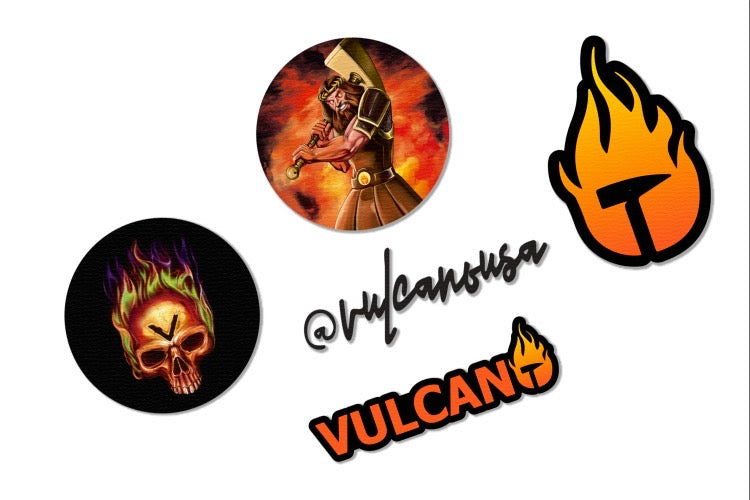 Vulcano Stickers