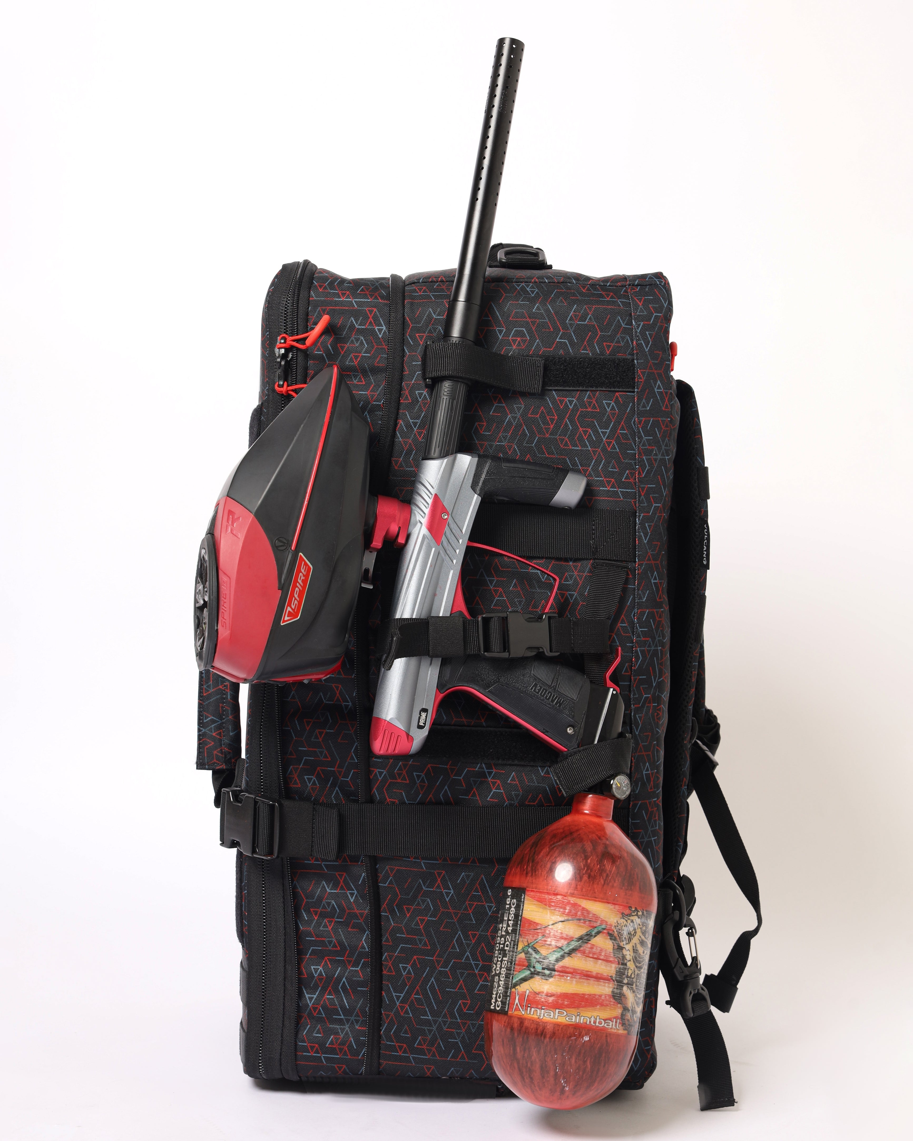 Fire 2.0 Expand Backpack - Red/Gray – Vulcano Paintball